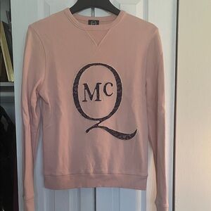 Alexander McQueen Blush Pink Crew Neck Sweater